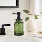 Apothecary Glass Bath Accessories