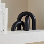 Diego Olivero Blackened Wood Loop Objects