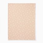 Reversible Gauze Daisy Baby Blanket
