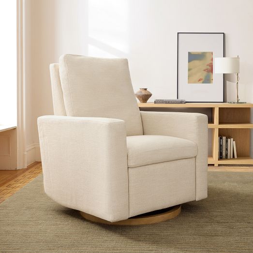 Harmony Motion Swivel Power Recliner by West Elm