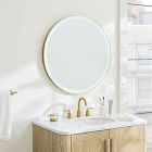 Round Light-Up Vanity Mirror (30")