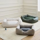 Sunbrella® Indoor/Outdoor Wave Solid Pet Bed