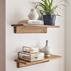 Anton Solid Wood Wall Shelves (12"&ndash;48")