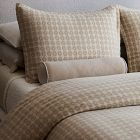 Honeycomb Woven Duvet Cover &amp; Shams
