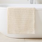 Looped Ribbed Bath Mat