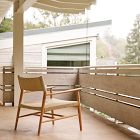 Baycrest Outdoor Teak Lounge Chair &amp; Side Table (21") Set