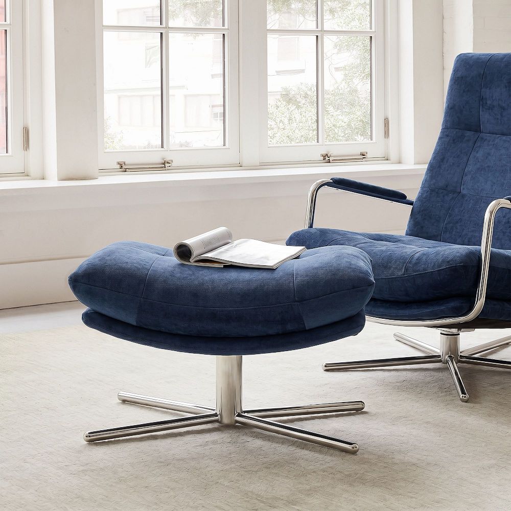 Brodie Swivel Ottoman by West Elm