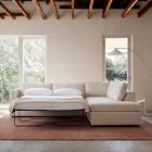 Harris 2-Piece  Sleeper Sectional w/ Bumper Chaise (114")