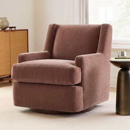 Hausman Swivel Chair by West Elm