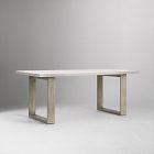 Portside Outdoor Concrete Dining Table (72") - ADA