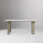 Portside Outdoor Concrete Dining Table (72") - ADA