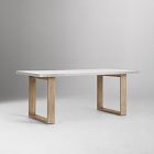 Portside Outdoor Concrete Dining Table (72") - ADA