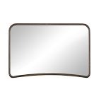 Open Box: Madrano Mantel Mirror - Aged Brown