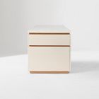 Kade Lacquer &amp; Wood Executive Desk (68")