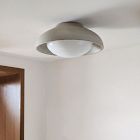 Finn Ceramic Flush Mount (9"&ndash;14")