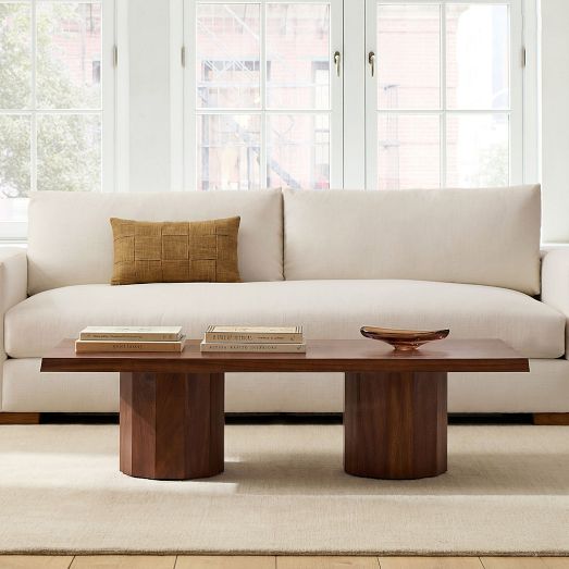 Evander Solid Wood Coffee Table (54") by West Elm