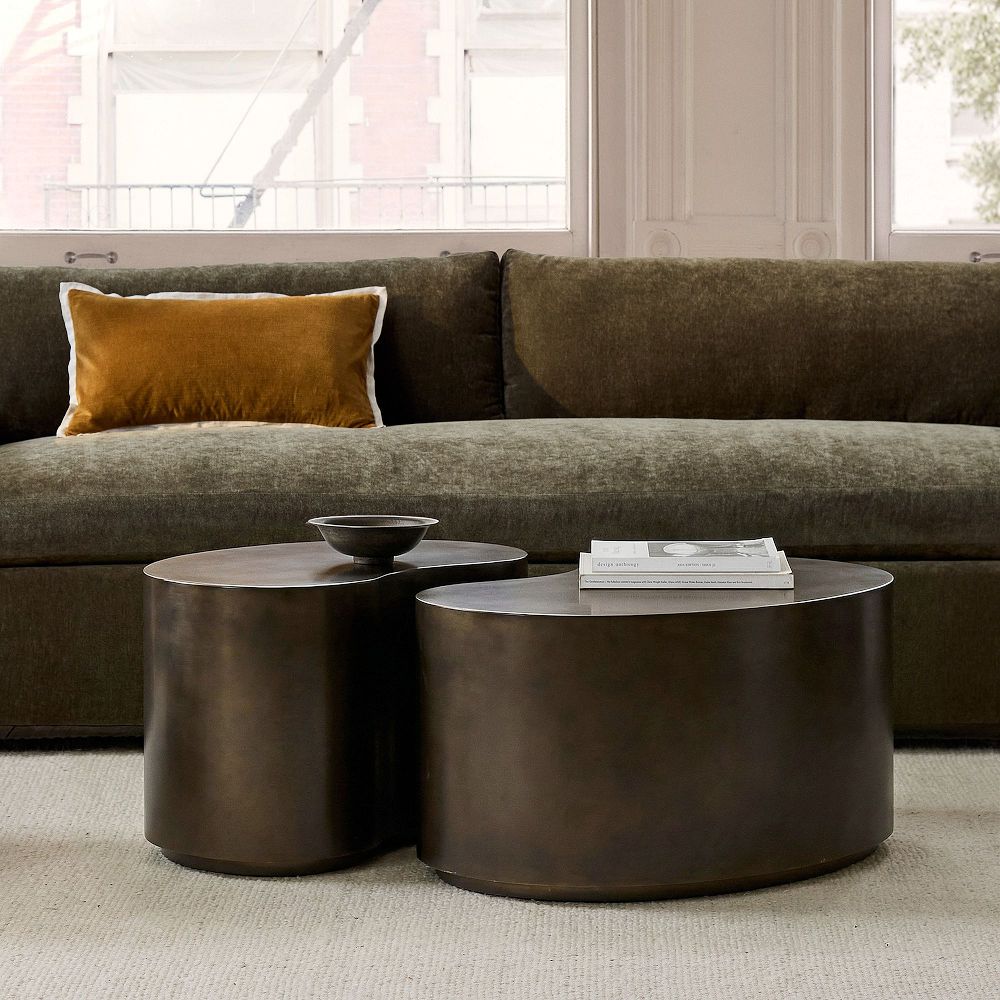 Taura Metal Bunching Coffee Table (23"-33") by West Elm
