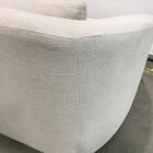 Open Box: Aviana Left-Arm 2 Seater Sofa Bench - Performance Yarn Dyed Linen Weave Oatmeal