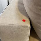 Open Box: Harmony Modular Corner - Performance Distressed Velvet Sand