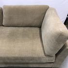 Open Box: Haven Left Arm Terminal Chaise - Performance Chenille Crossweave Tawny