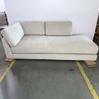 Open Box: Haven Right Arm Bumper Chaise - Performance Distressed Velvet Sand