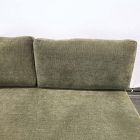 Open Box: Landon Left-Arm 2.5 Seater Sofa Bench - Performance Chenille Crossweave Elm, Textured Antique Bronze