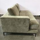 Open Box: Landon Left Arm Sofa - Performance Chenille Crossweave Elm, Textured Antique Bronze
