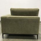 Open Box: Landon Right-Arm Chaise - Performance Chenille Crossweave Elm, Textured Antique Bronze