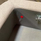 Open Box: Leroy Storage Bench - Twill Sand, Cool Walnut