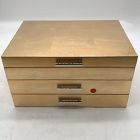 Open Box: Mid-Century Loft Jewelry Box, Grand, (7.25"H) - Champagne