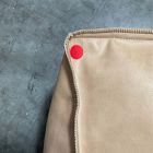 Open Box: Modern Lounger Ottoman - Vegan Leather Cream