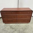 Open Box: Rorie 6-Drawer Dresser (63") - Dark Walnut