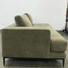 Open Box: Landon Left-Arm 2.5 Seater Sofa Bench - Performance Chenille Crossweave Elm, Textured Antique Bronze