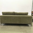 Open Box: Landon Left-Arm 2.5 Seater Sofa Bench - Performance Chenille Crossweave Elm, Textured Antique Bronze