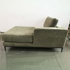 Open Box: Landon Right Arm Chaise - Performance Chenille Crossweave Elm, Textured Antique Bronze