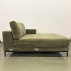 Open Box: Landon Right-Arm Chaise - Performance Chenille Crossweave Elm, Textured Antique Bronze