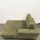 Open Box: Landon Right-Arm Chaise - Performance Chenille Crossweave Elm, Textured Antique Bronze