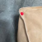Open Box: Modern Lounger Ottoman - Vegan Leather Cream