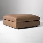 Maud Leather Ottoman