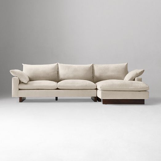 Build Your Own - Harmony Petite Sectional (Dark Walnut) by West Elm