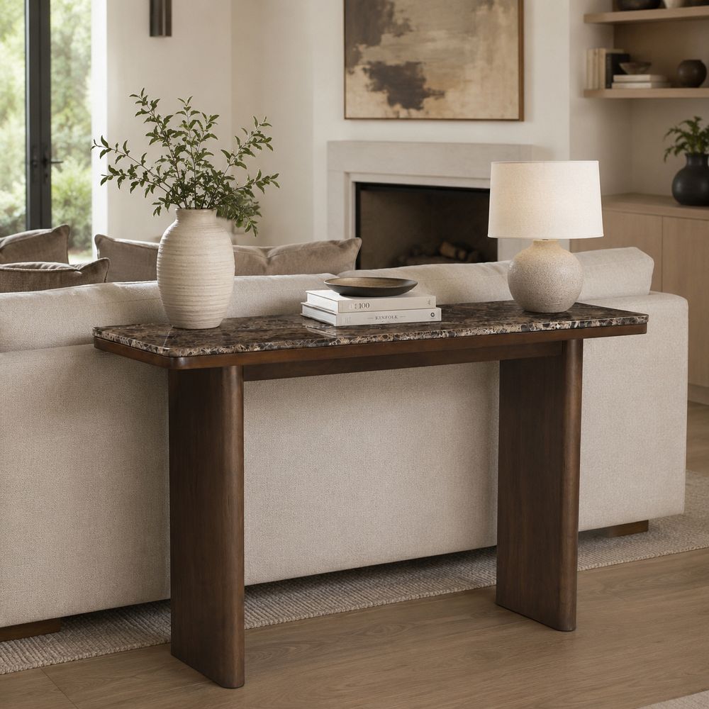 Dashiell Marble Console Table (48") by West Elm