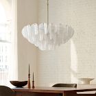 Ricci Glass Chandelier (22"&ndash;28")