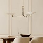 Shay 3-Light Paper Shade Chandelier (52")