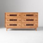 Pierce &amp; Ward Two-Tone 6-Drawer Dresser (60")