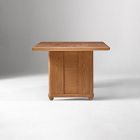 Pierce &amp; Ward Solid Wood Framed Dining Table (82")