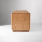 Pierce &amp; Ward Burl Wood Executive Desk