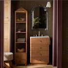 Pierce &amp; Ward Burl Novelty Bookshelf (16")