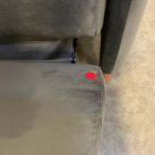 Open Box: Auburn Recliner - Performance Velvet Slate, Cool Walnut
