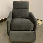 Open Box: Auburn Recliner - Performance Velvet Slate, Cool Walnut
