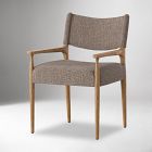 Open Box: Carryn Dining Arm Chair - Saxon Mink, Natural Oak